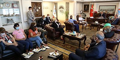 Yabancı Eğitmenlerden Melikgazi'ye Ziyaret