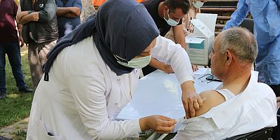 Yahyalı Belediyesi Aşılama Kampanyasına Katıldı