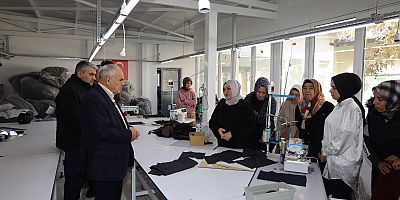 Yahyalı Belediyesi Tekstil Fabrikası İçin Eğitim Kursu Açtı