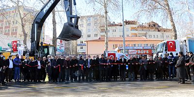 Yahyalı Belediyesi Yeni Araçlarının Tanıtımını Yaptı