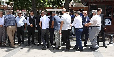 Yahyalı’da Bayramlaşma Töreni Yapıldı
