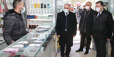 Yahyalı’da Covid 19 Denetimleri Yapıldı