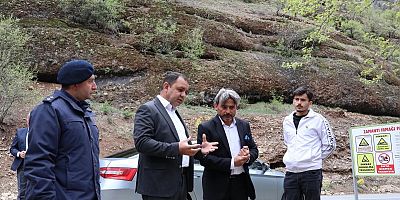 Yahyalı Kaymakamı Gültekin’den Rafting Turları Öncesi İnceleme