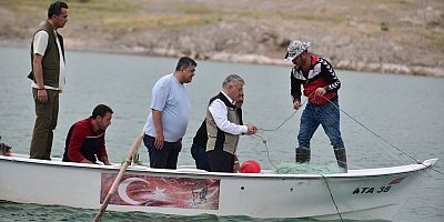 Yamula Barajı’nda Balık Avı Dönemi Başladı