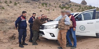Yasa Dışı Av Yapan 3 Kişi Suçüstü Yakalandı