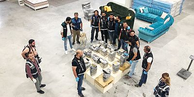 Yatak Fabrikası’nda 233 kilo eroin ile yakalanan 2 sanığa 30’ar yıl hapis