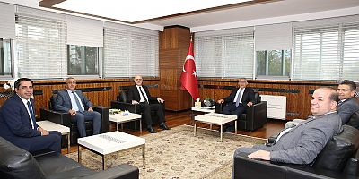 Yeni Baro Başkanı ve Yönetiminden Başkan Büyükkılıç’a Ziyaret