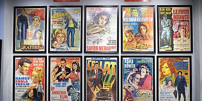 Yeşilçam Nostaljik Film Afişleri Sergisi Açıldı