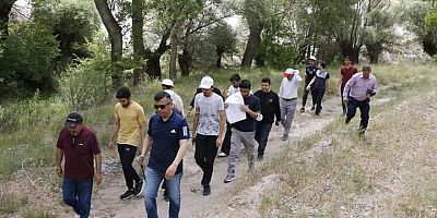 Yeşilhisar’da Lise Öğrencileri Trekking Yaptı