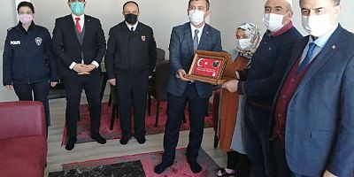 Yeşilhisar’da Şehit Ailelerine Ziyaret