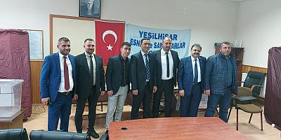 Yeşilhisar Esnaf Odası'nda Yeni Başkan Seçildi