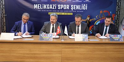 Yetenekli Sporcuların Keşfedilmesi İçin Melikgazi’de “Spor Şenliği” İşbirliği Protokolü İmzalandı