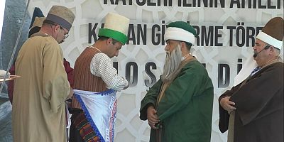 Yılın Ahi'lerine Kaftan Giydirildi
