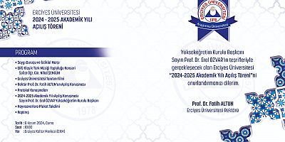 YÖK Başkanı Prof. Dr. Özvar Kayseri’ye Geliyor