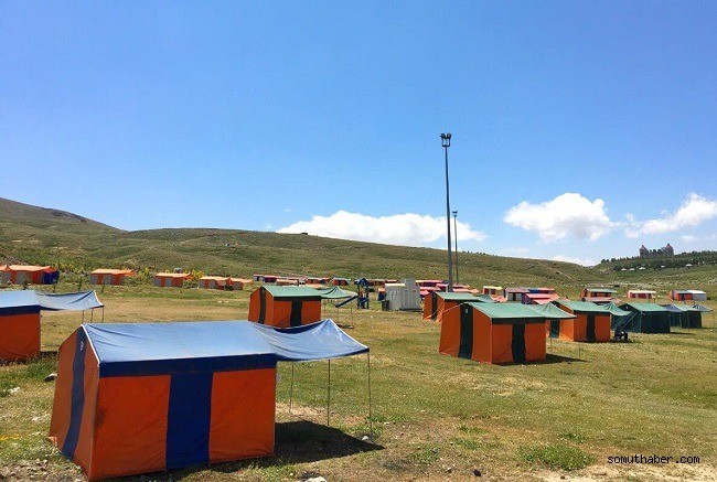 Tekir Yaylası Çadır Kampı Ücretleri Belirlendi