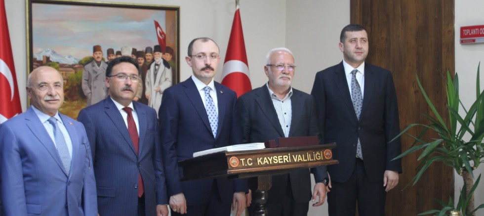 Ticaret Bakanı Mehmet Muş Kayseri’ye Geldi
