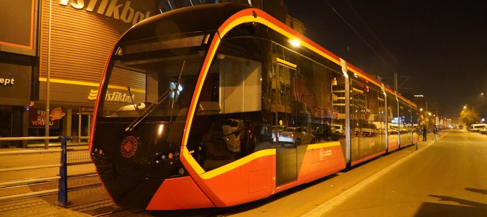 Yerli ve Milli Tramvay Aracı Kayseri’de