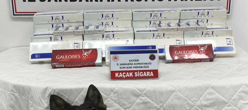 Yol Kontrolü Yapan Jandarma, 400 Paket Kaçak Sigara Ele Geçirdi