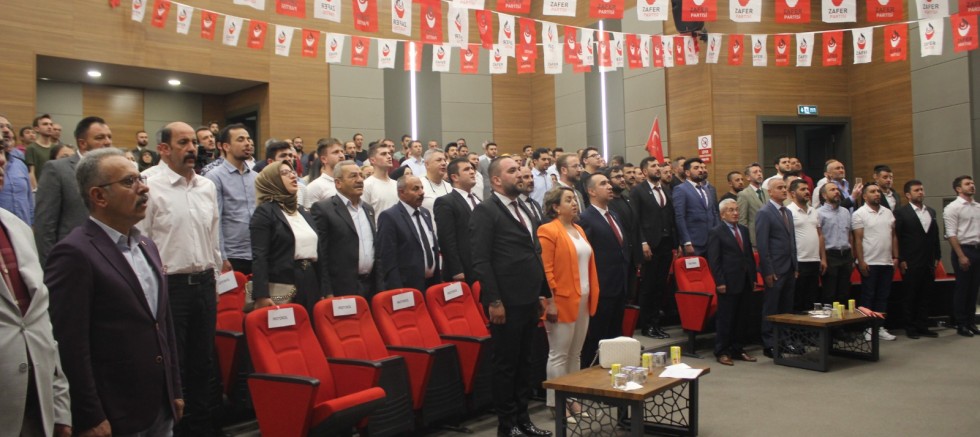 Zafer Partisi Kayseri’de 1. Olağan İl Kongresini Gerçekleştirdi
